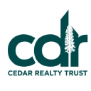 Cedar Realty Trust Inc 7.25 % Cum Red Pfd Registered Shs Series -B- Called for red.on 16.08.17 at US